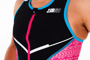 Racer Tri Top female Pink/Atoll