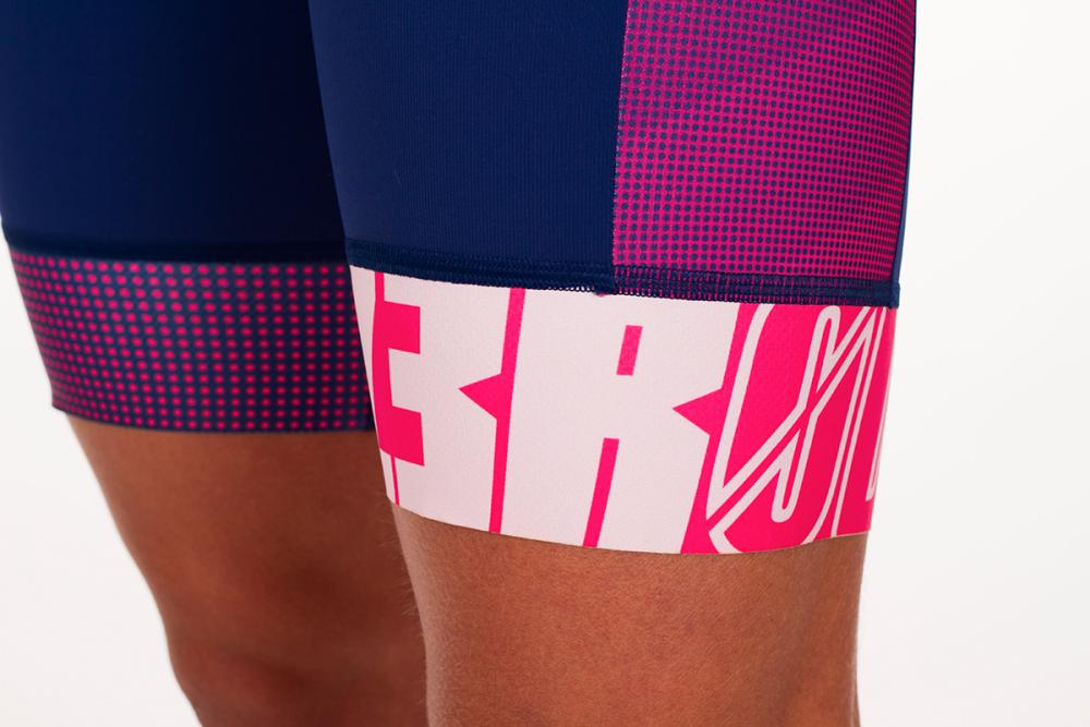 ZEROD Female TT Triathlon Suit Purple/Pink